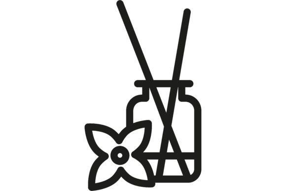 Download Incense Sticks Line Icon. Bottle, Aroma, - Aroma Collection