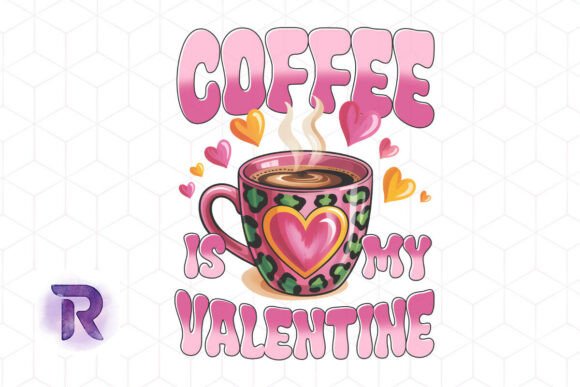 Download Coffee is My Valentine Fun Leopard PNG - Coffee is my valentine Collection
