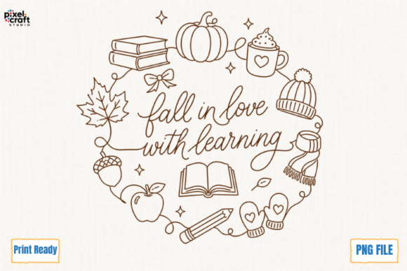 Download Fall in Love with Learning PNG - Premium Resources